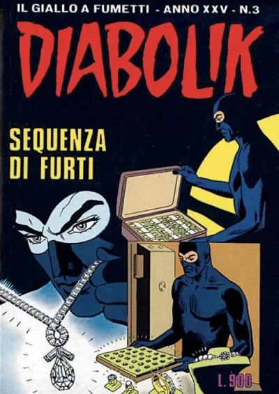 Cover of Sequenza di furti