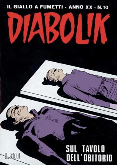 Cover of Sul tavolo dell'obitorio