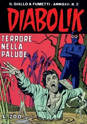 Cover of Terrore nella palude
