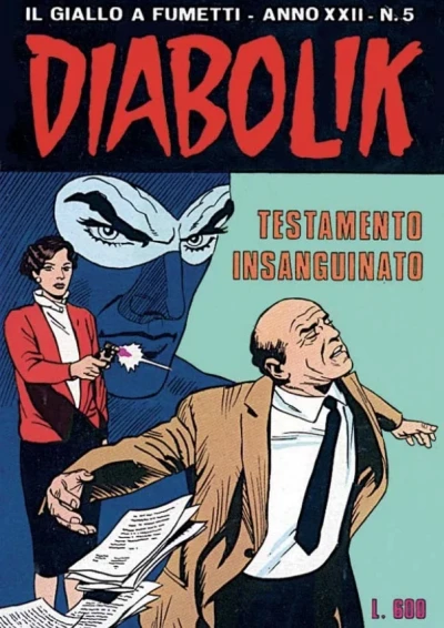 Cover of Testamento insanguinato