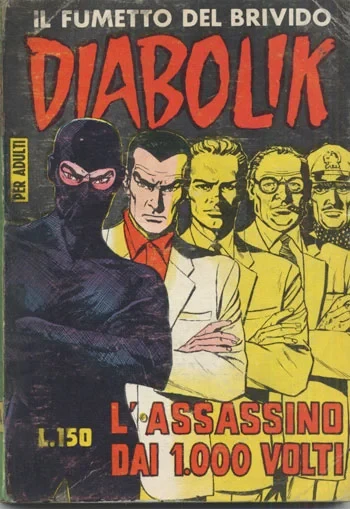 Cover of L'Assassino dai 1.000 Volti