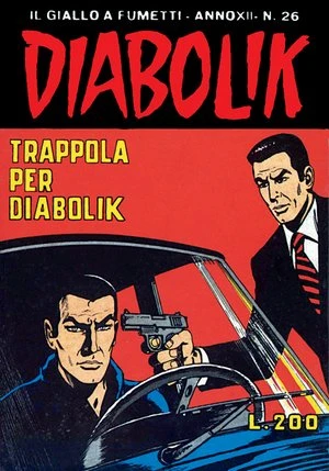 Cover of Trappola per Diabolik