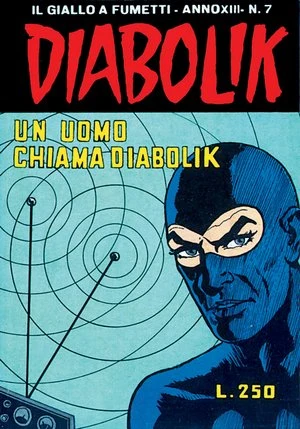 Cover of Un Uomo Chiama Diabolik