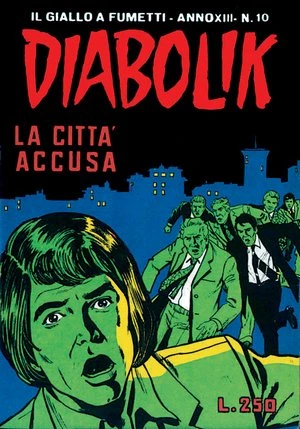 Cover of La Citta´ Accusa