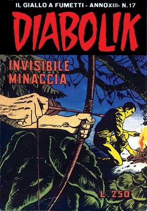 Cover of Invisibile Minaccia