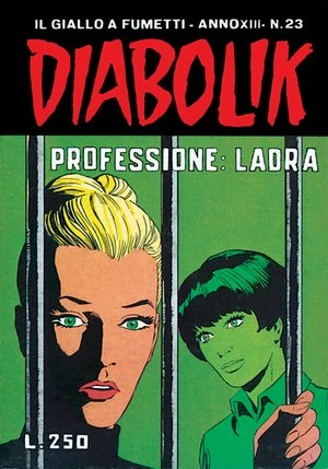 Cover of Professione: Ladra