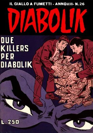 Cover of Due Killers per Diabolik