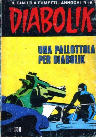 Cover of Una Pallottola per Diabolik