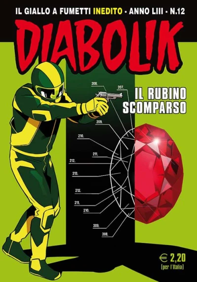 Cover of Il rubino scomparso