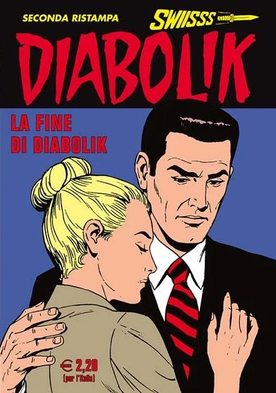 Cover of La fine di Diabolik
