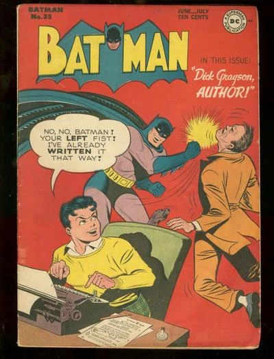 Cover of Dick Grayson, Author!