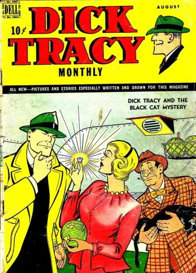 Cover of Dick Tracy and the Black Cat Mystery