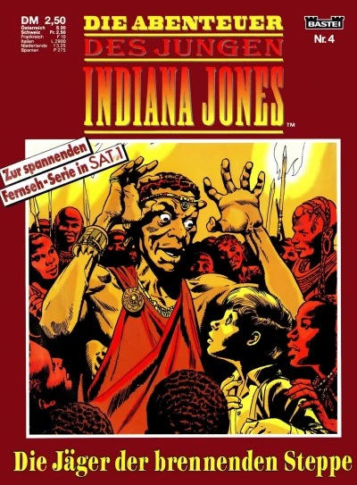 Cover of Die Jäger der brennenden Steppe