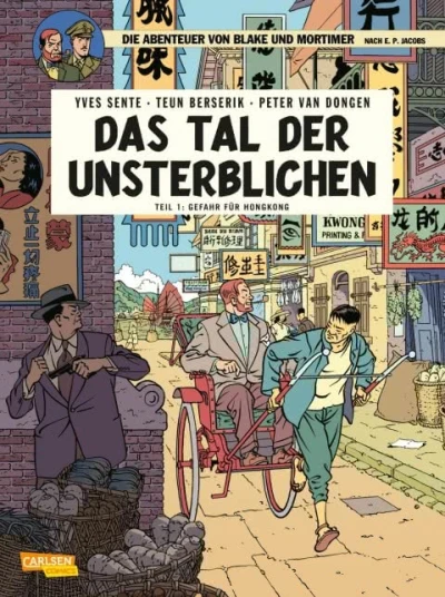 Cover of Das Tal der Unsterblichen, Teil 1: Gefahr für Hongkong