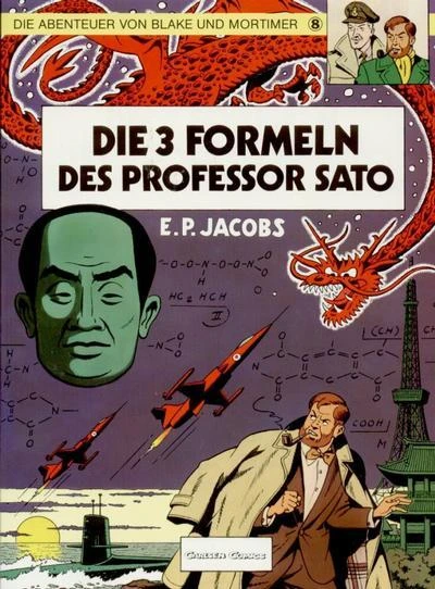 Cover of Die 3 Formeln des Professor Sato