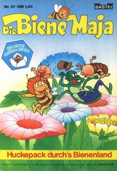 Cover of Huckepack durch's Bienenland