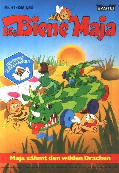 Cover of Maja zähmt den wilden Drachen