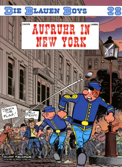 Cover of Aufruhr in New York