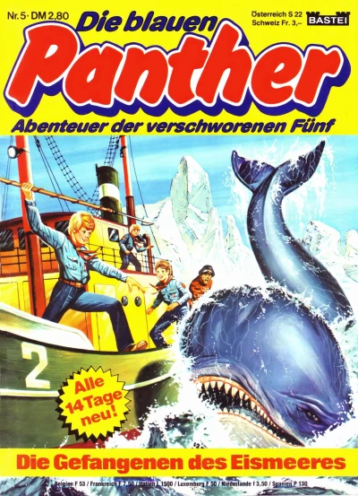 Cover of Die Gefangenen des Eismeeres