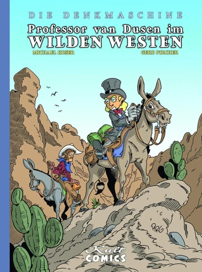 Cover of Professor van Dusen im Wilden Westen