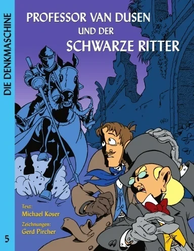 Cover of Professor van Dusen und der schwarze Ritter