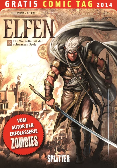 Cover of Die Weißelfe mit der schwarzen Seele