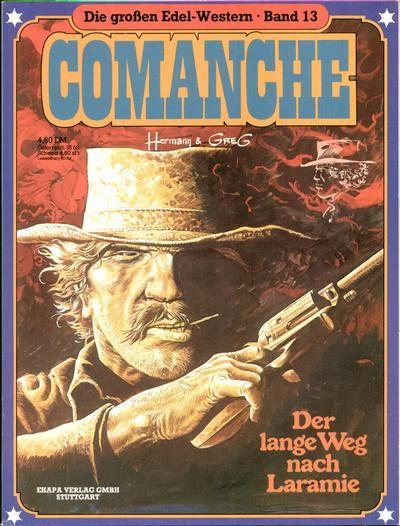 Cover of Comanche - Der lange Weg nach Laramie