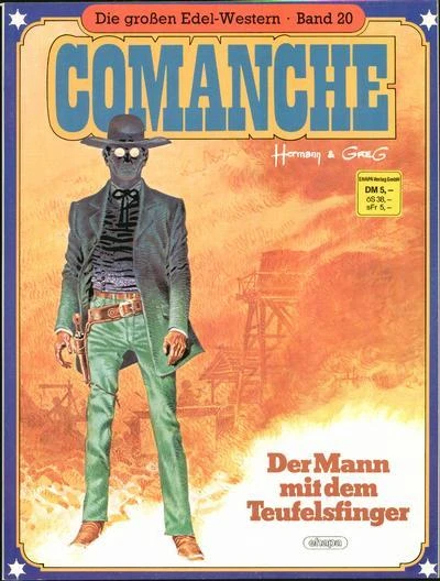 Cover of Comanche - Der Mann mit dem Teufelsfinger