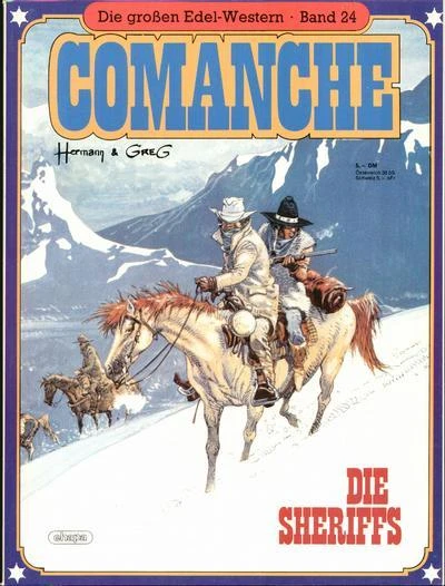 Cover of Comanche - Die Sheriffs