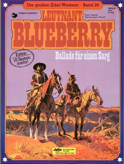 Cover of Leutnant Blueberry - Ballade für einen Sarg