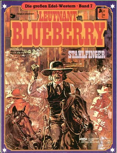 Cover of Leutnant Blueberry - Stahlfinger