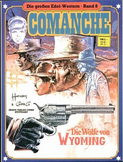 Cover of Comanche - Die Wölfe von Wyoming