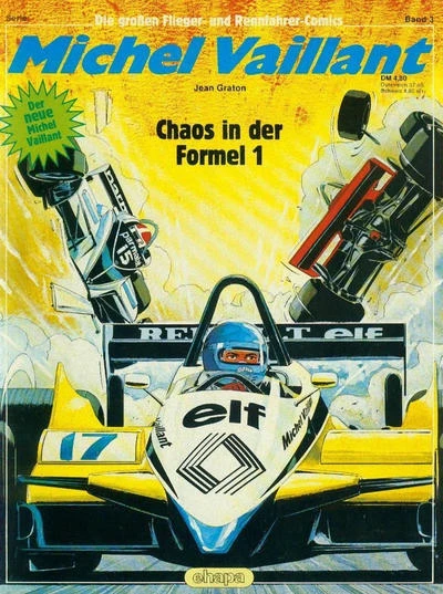 Cover of Michel Vaillant - Chaos in der Formel 1