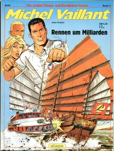 Cover of Michel Vaillant - Rennen um Milliarden