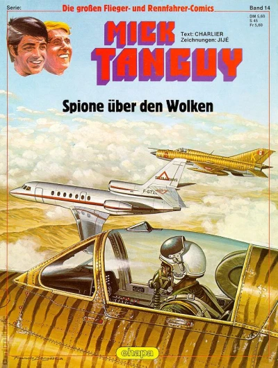 Cover of Mick Tanguy: Spione über den Wolken