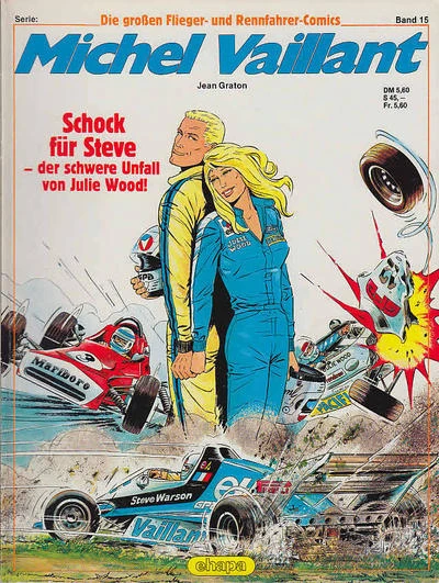 Cover of Michel Vaillant - Schock für Steve