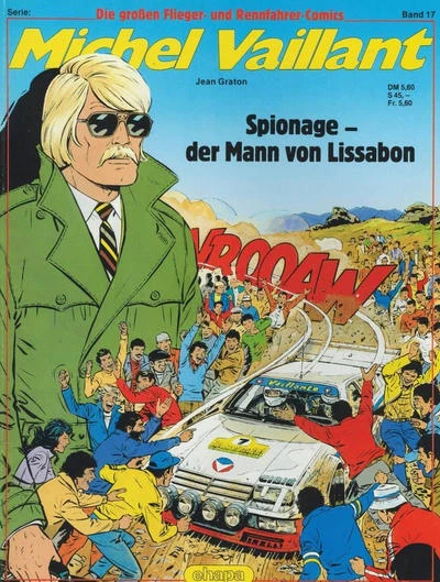 Cover of Michel Vaillant - Spionage - Der Mann von Lissabon