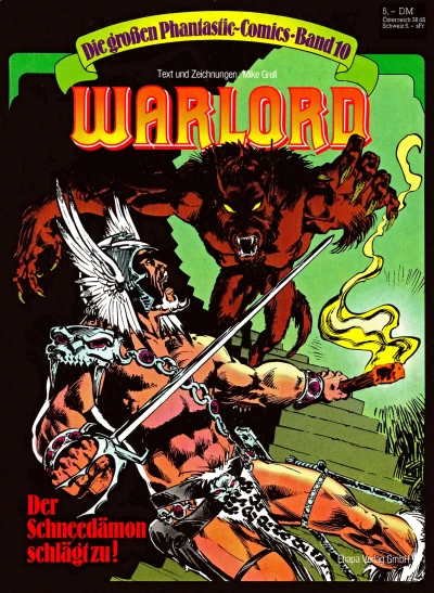 Cover of Warlord: Der Schneedämon schlägt zu