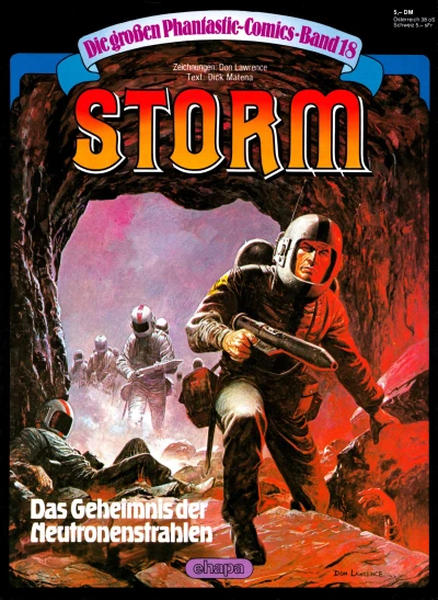Cover of Storm: Das Geheimnis der Neutronenstrahlen
