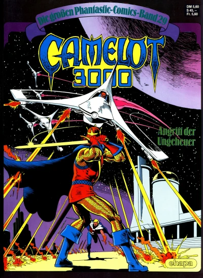 Cover of Camelot 3000: Angriff der Ungeheuer
