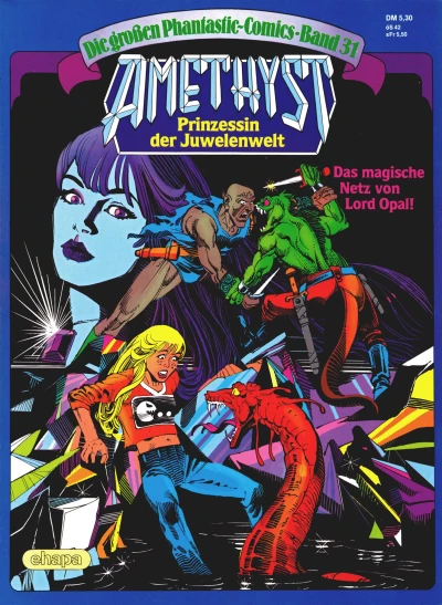 Cover of Amethyst: Das magische Netz von Lord Opal