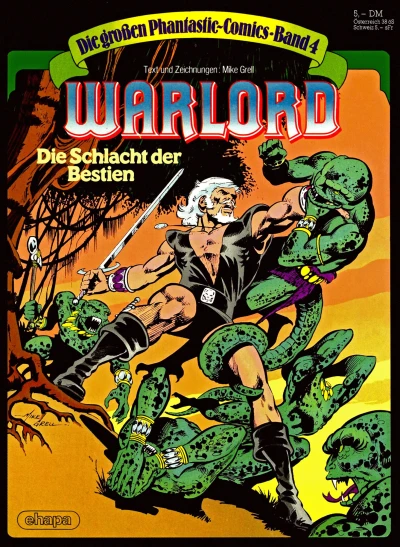 Cover of Warlord: Die Schlacht der Bestien