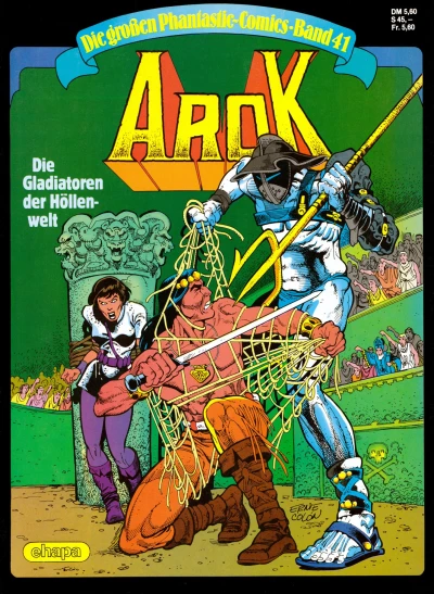 Cover of Arok: Die Gladiatoren der Höllenwelt