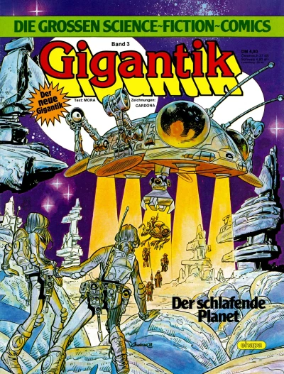 Cover of Gigantik: Der schlafende Planet