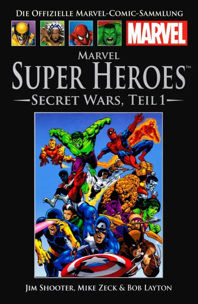 Cover of Super Heroes: Secret Wars (Teil 1)