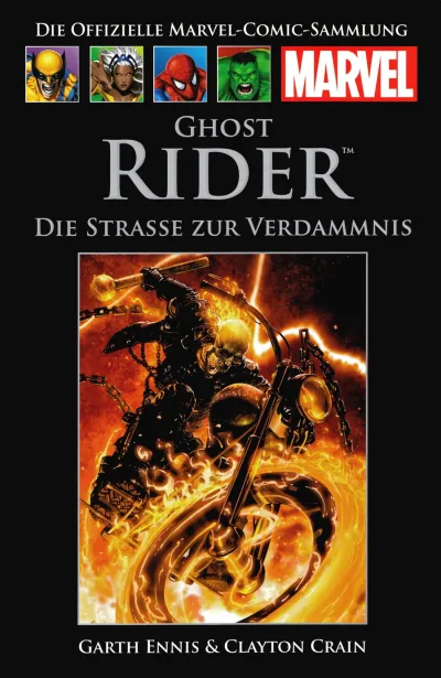 Cover of Ghost Rider: Die Strasse zur Verdammnis