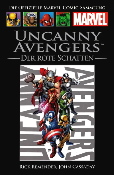 Cover of Uncanny Avengers: Der rote Schatten