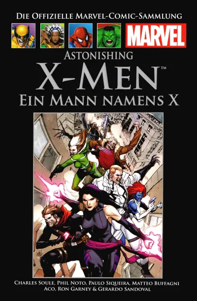 Cover of Astonishing X-Men - Ein Mann Namens X