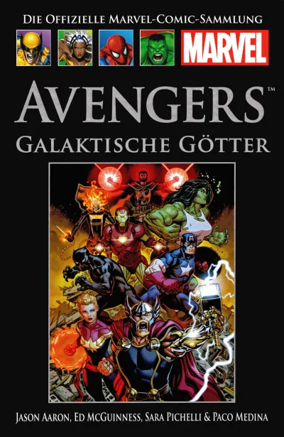 Cover of Avengers: Galaktische Götter Hardcover