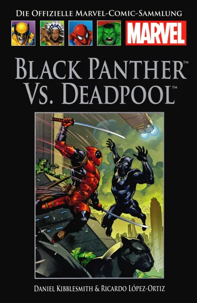 Cover of Black Panther vs. Deadpool